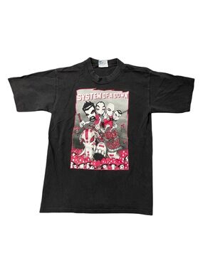 Vintage 2000s System of a Down Band T-Shirt